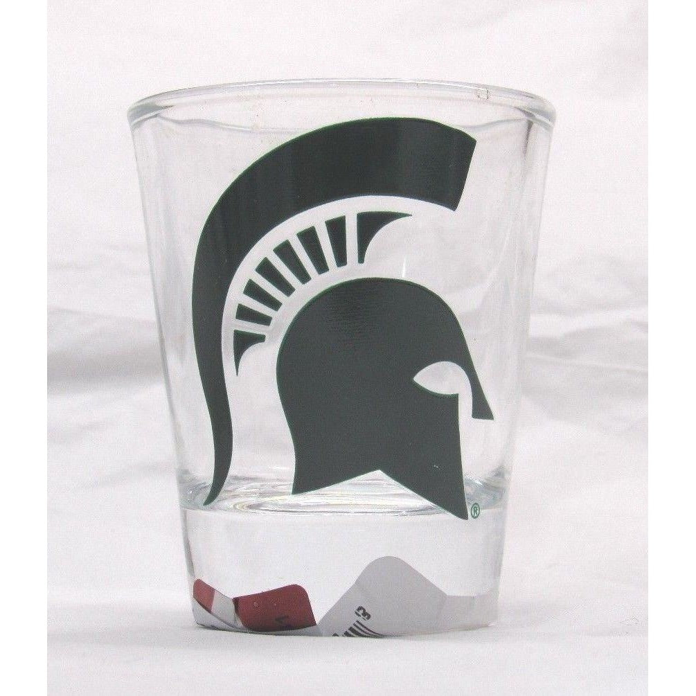 NCAA 2 oz Shot Glass with Team Logo by The Memory Company