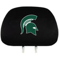 NCAA Michigan State Spartans Embroidered Logo Headrest Covers Set of 2 by ProMark
