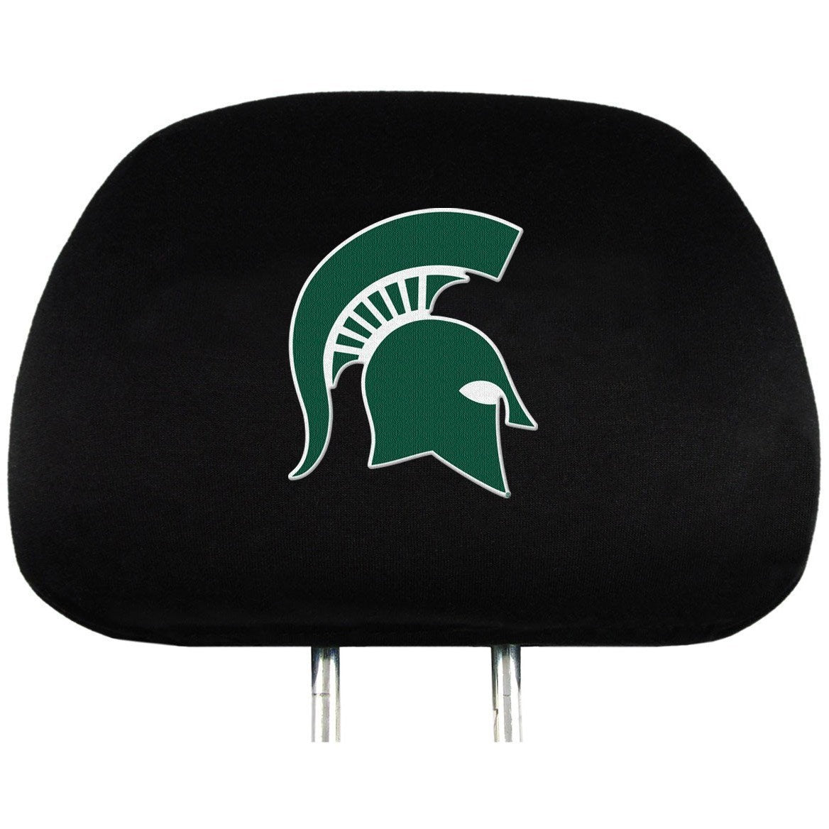 NCAA Michigan State Spartans Embroidered Logo Headrest Covers Set of 2 by ProMark