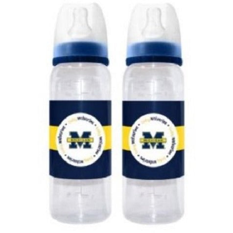 NCAA 2-Pack 9 oz Baby Bottle Set by Baby Fanatic