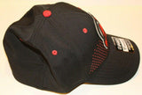 NWT NHL New Jersey Devils 2018 Draft Flex Cap Logo Over Red Dots Size L/XL