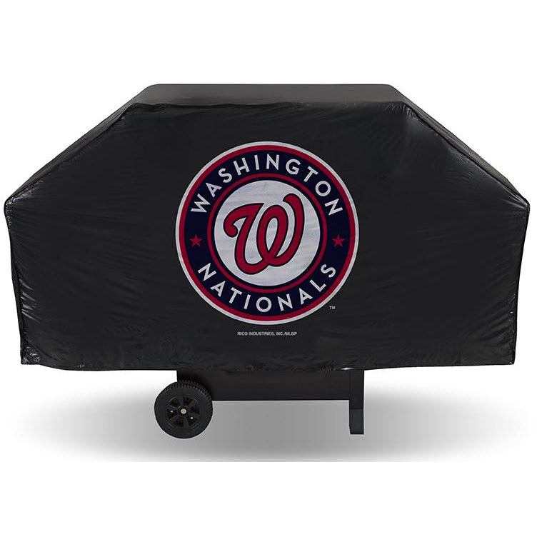 MLB Washington Nationals 68 Inch Vinyl Economy Gas / Charcoal Grill Cover