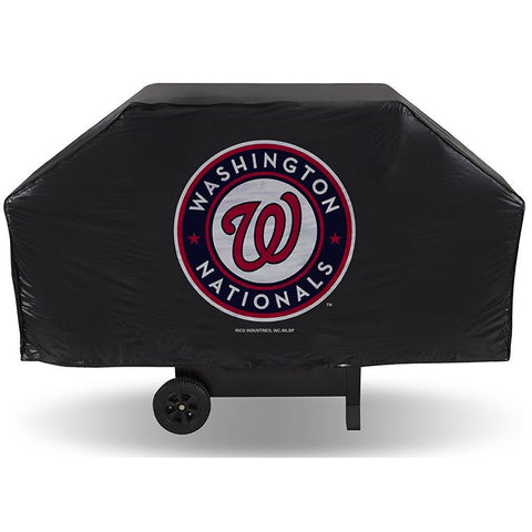 MLB Washington Nationals 68 Inch Vinyl Economy Gas / Charcoal Grill Cover