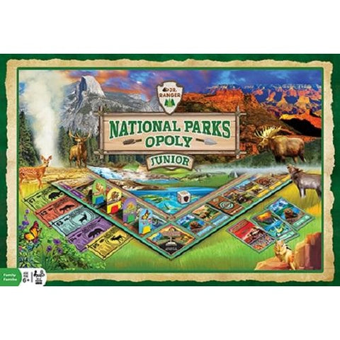 National Parks-opoly (Monopoly) Junior Board Game Masterpieces Puzzles Co.