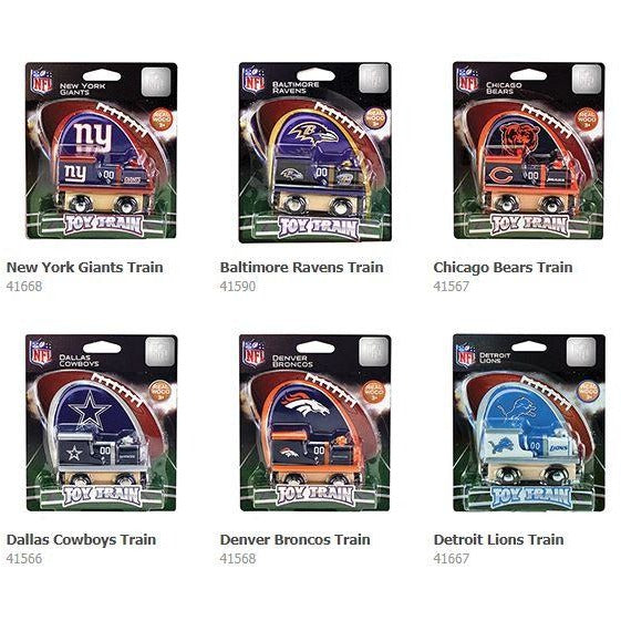 NFL Real Wood Toy Train by MasterPieces Puzzle Co.