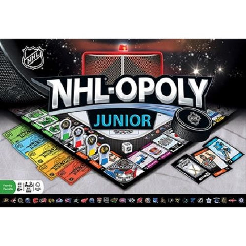 NHL-Opoly (Monopoly) Junior Board Game Masterpieces Puzzles Co.