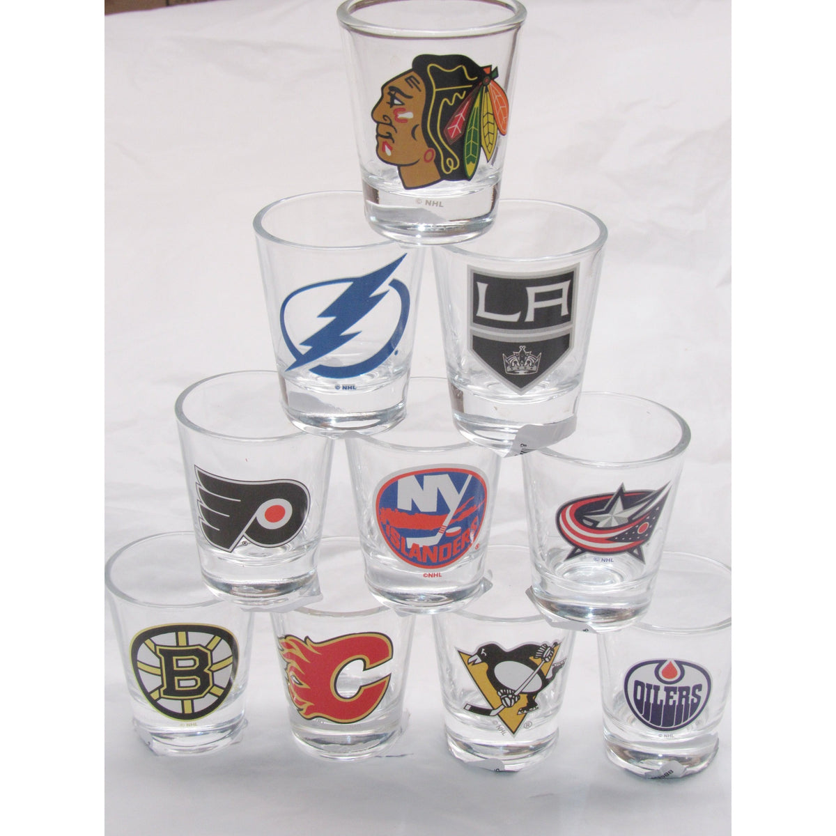 NFL 2 oz Shot Glass with Team Logo by The Memory Company