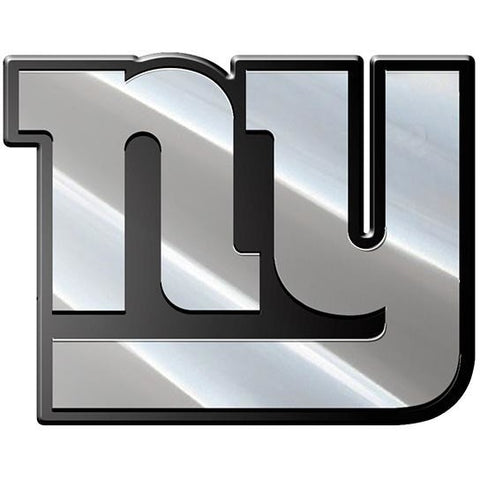 NFL New York Giants 3-D Chrome Heavy Metal Emblem By Team ProMark