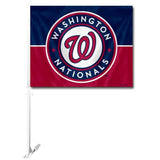 MLB Logo Washington Nationals Window Car Flag RICO or Fremont Die