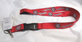 MLB Washington Nationals Full Name Red Lanyard Buckle 23" Long 3/4" Wide