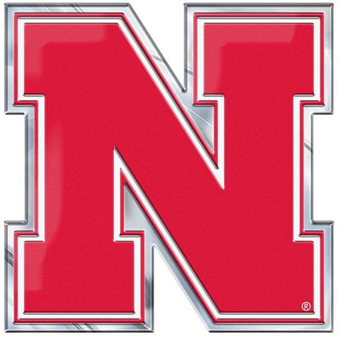 NCAA Nebraska Cornhuskers Color Auto Emblem By Team ProMark