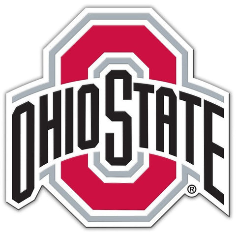NCAA 12 INCH AUTO MAGNET OHIO STATE BUCKEYES CURRENT LOGO