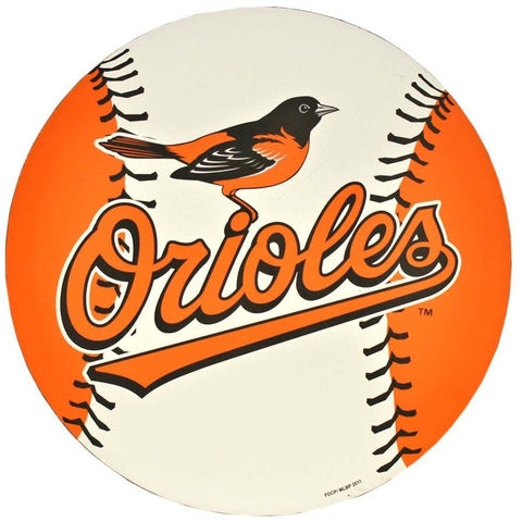 MLB Baltimore Orioles Logo on 12 inch Auto Magnet