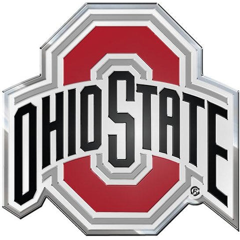 NCAA Ohio State Buckeyes 3-D Color Logo Auto Emblem By Team ProMark