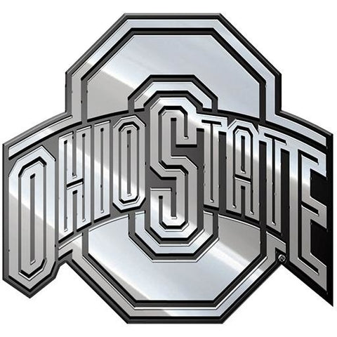 NCAA Ohio State Buckeyes 3-D Chrome Heavy Metal Emblem By Team ProMark