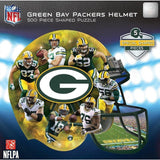 NFL Helmet Shaped 500 pc Jigsaw Puzzle by Masterpieces Puzzles Co