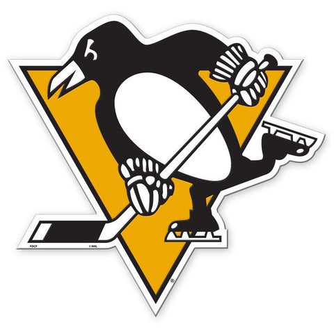 NHL 12 INCH AUTO MAGNET PITTSBURGH PENGUINS LOGO