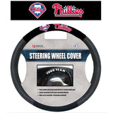 MLB Philadelphia Phillies Poly-Suede on Mesh Steering Wheel Cover by Fremont Die