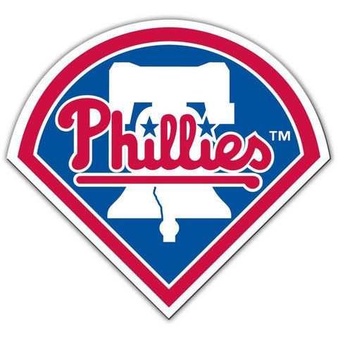 MLB Philadelphia Phillies Logo on 12 inch Auto Magnet