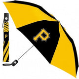 MLB Travel Umbrella Pittsburgh Pirates "P" Logo Yellow & Black Windcraft
