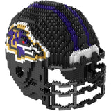 NFL Baltimore Ravens Helmet Shaped BRXLZ 3-D Puzzle 1454 Pieces