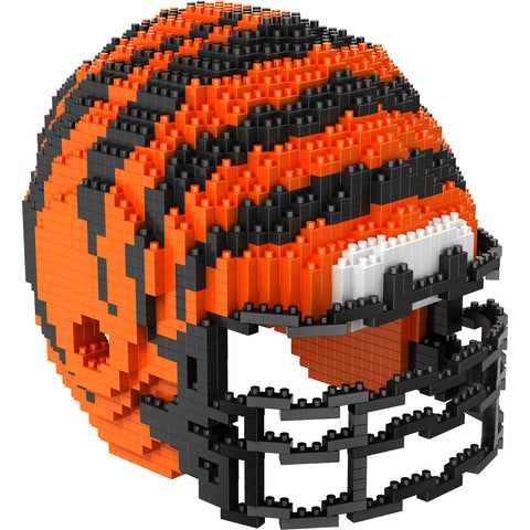 NFL Cincinnati Bengals Helmet Shaped BRXLZ 3-D Puzzle 1541 Pieces