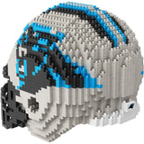 NFL Carolina Panthers Helmet Shaped BRXLZ 3-D Puzzle 1478 Pieces