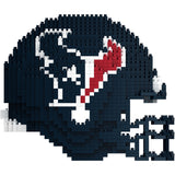NFL Houston Texans Helmet Shaped BRXLZ 3-D Puzzle 1425 Pieces