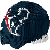 NFL Houston Texans Helmet Shaped BRXLZ 3-D Puzzle 1425 Pieces