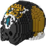 NFL Jacksonville Jaguars Helmet Shaped BRXLZ 3-D Puzzle 1531 Pieces