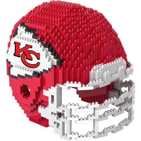NFL Kansas City Chiefs Helmet Shaped BRXLZ 3-D Puzzle 1326 Pieces