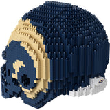 NFL Los Angeles Rams Helmet Shaped BRXLZ 3-D Puzzle 1310 Pieces