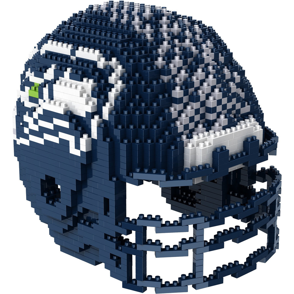 NFL Seattle Seahawks Helmet Shaped BRXLZ 3-D Puzzle 1630 Pieces