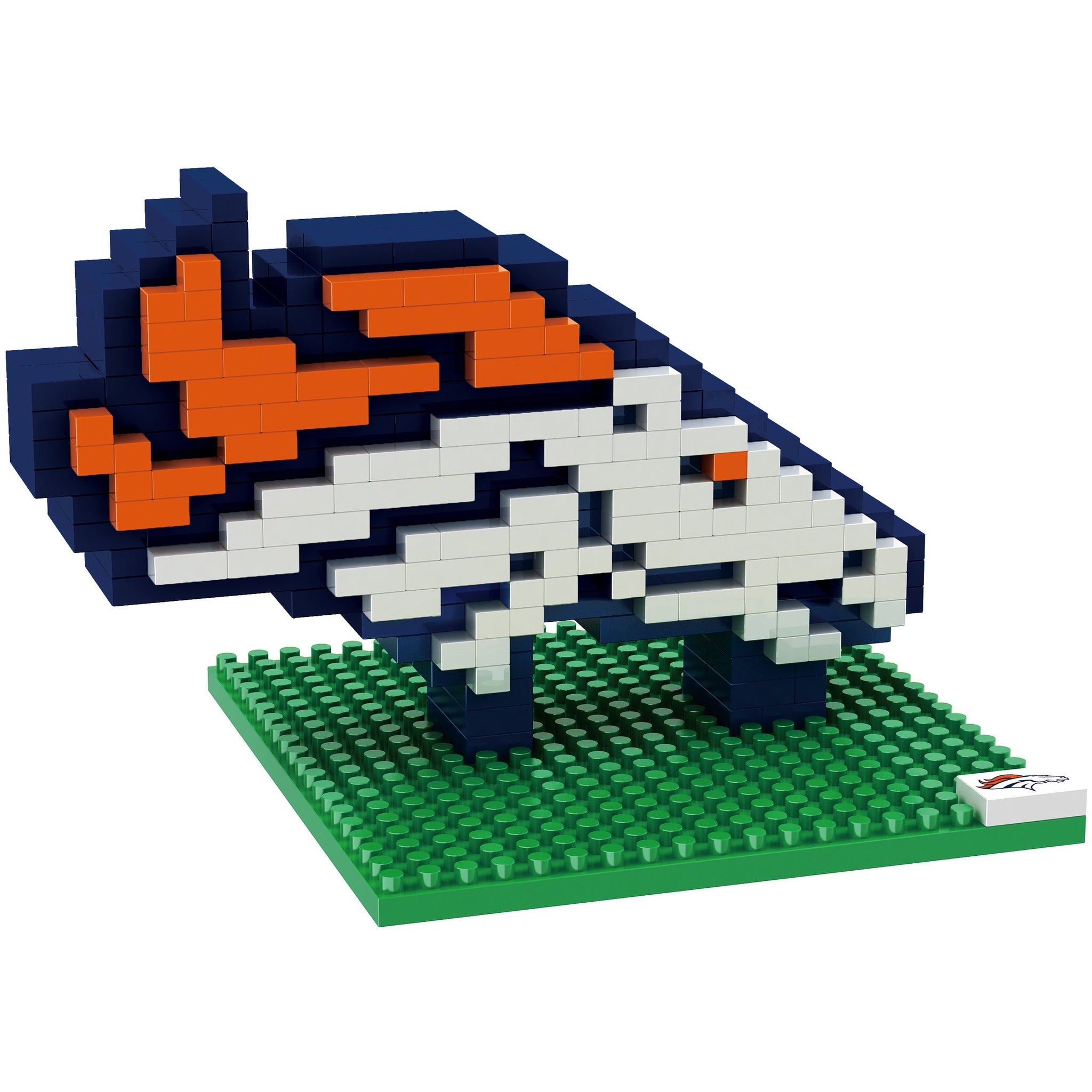 NFL Denver Broncos Team Logo BRXLZ 3-D Puzzle 277 Pieces