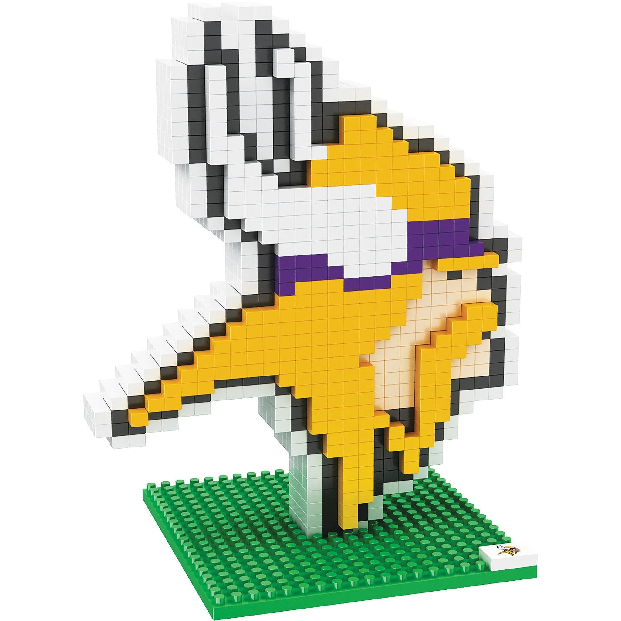NFL Minnesota Vikings Team Logo BRXLZ 3-D Puzzle 570 Pieces