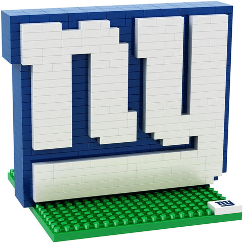 NFL New York Giants Team Logo BRXLZ 3-D Puzzle 414 Pieces