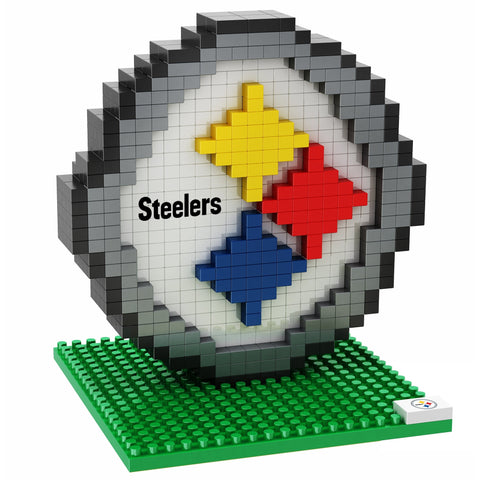 NFL Pittsburgh Steelers Team Logo BRXLZ 3-D Puzzle 420 Pieces