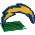 NFL Los Angeles Chargers Team Logo BRXLZ 3-D Puzzle 338 Pieces