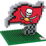 NFL Tampa Bay Buccaneers Team Logo BRXLZ 3-D Puzzle 266 Pieces