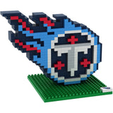 NFL Tennessee Titans Team Logo BRXLZ 3-D Puzzle 493 Pieces