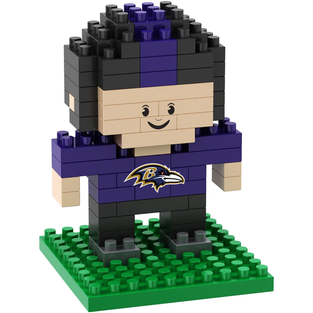 NFL Baltimore Ravens Team Player BRXLZ 3-D Puzzle 89 Pieces