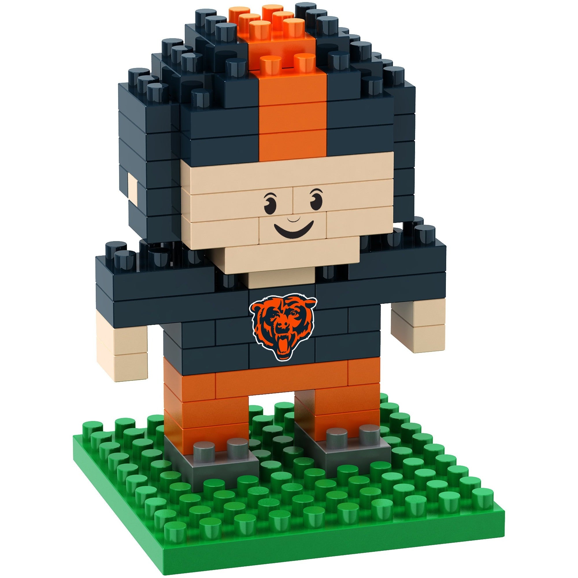 NFL Chicago Bears Team Player BRXLZ 3-D Puzzle 89 Pieces