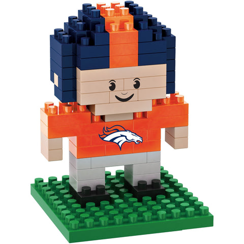 NFL Denver Broncos Team Player BRXLZ 3-D Puzzle 89 Pieces