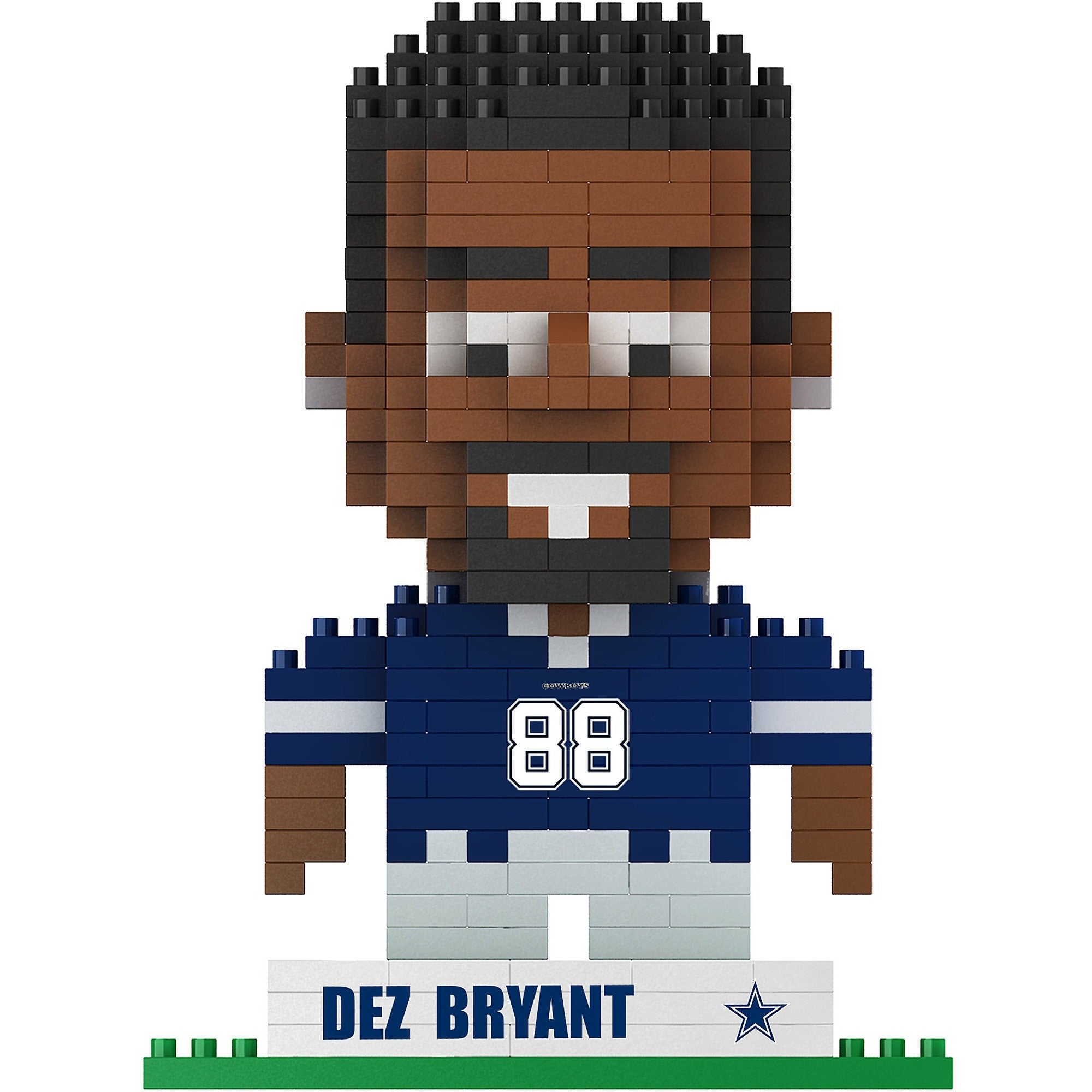 NFL Dallas Cowboys Dez Bryant #88 BRXLZ 3-D Puzzle 408 Pieces
