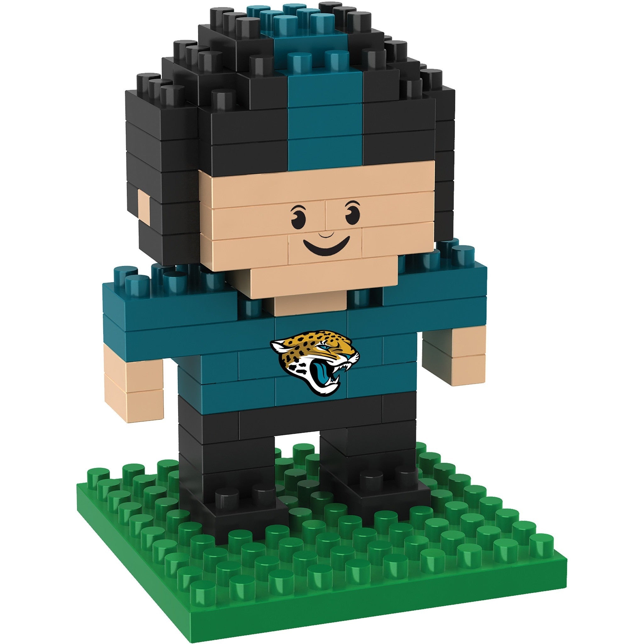 NFL Jacksonville Jaguars Team Player BRXLZ 3-D Puzzle 89 Pieces