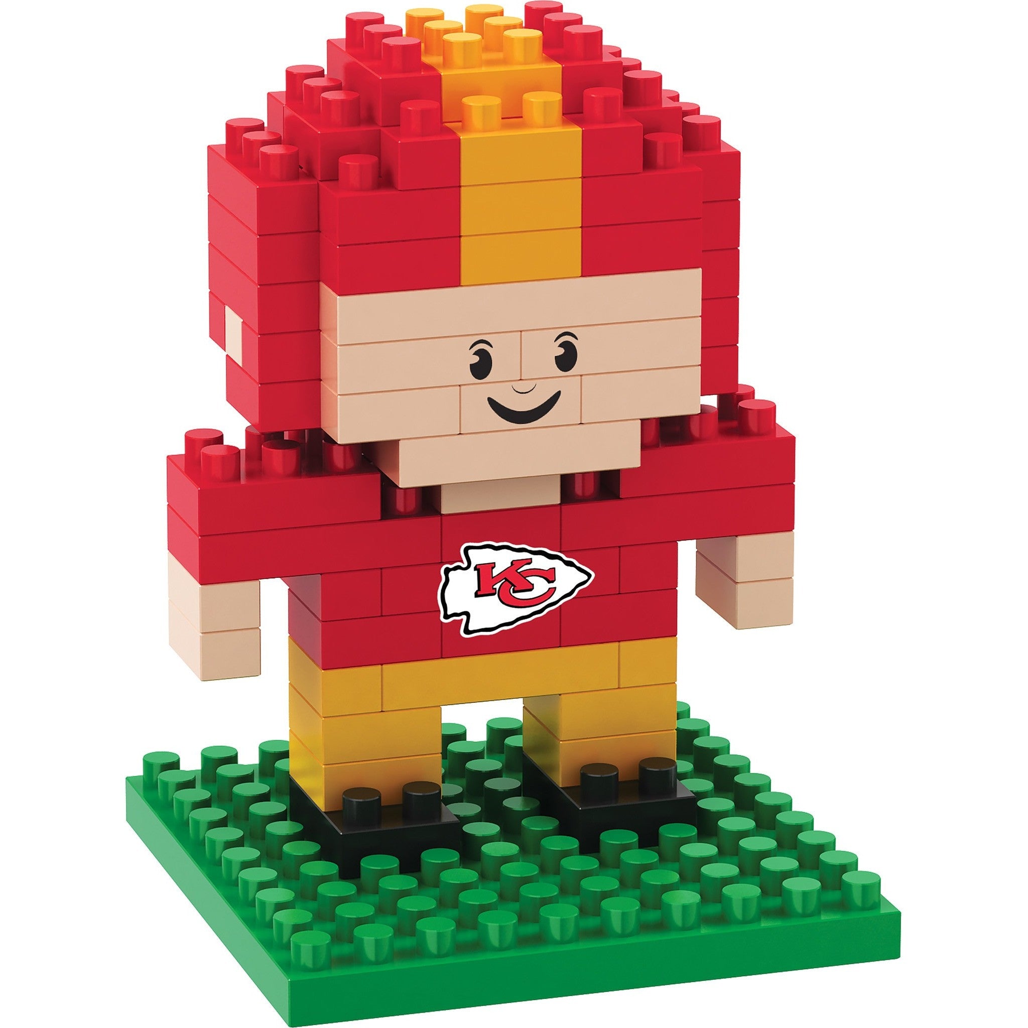 NFL Kansas City Chiefs Team Player BRXLZ 3-D Puzzle 89 Pieces