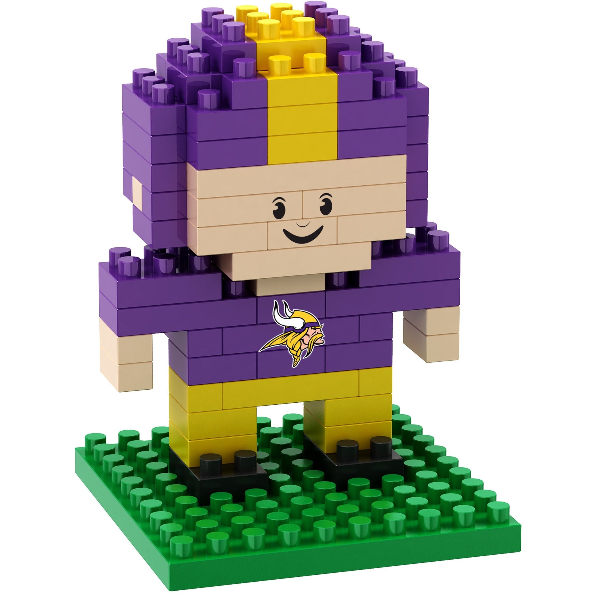 NFL Minnesota Vikings Team Player BRXLZ 3-D Puzzle 89 Pieces