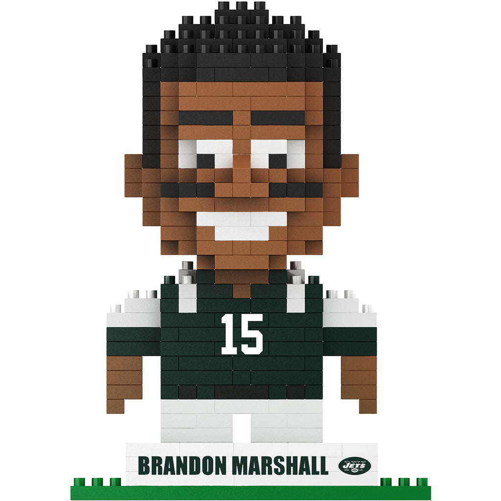 NFL New York Jets Brandon Marshall #15 NFL BRXLZ 3-D Puzzle 417 Pieces