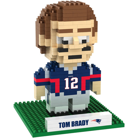 NFL New England Patriots Tom Brady #12 BRXLZ 3-D Puzzle 421 Pieces
