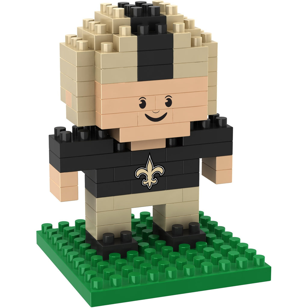 NFL New Orleans Saints Team Player BRXLZ 3-D Puzzle 89 Pieces